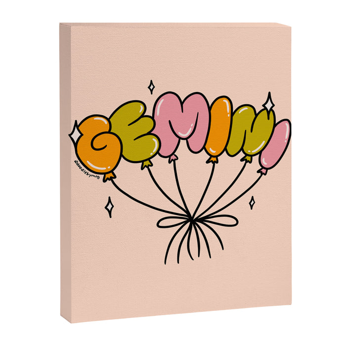 Gemini Balloons Canvas Print Gallery Image 1