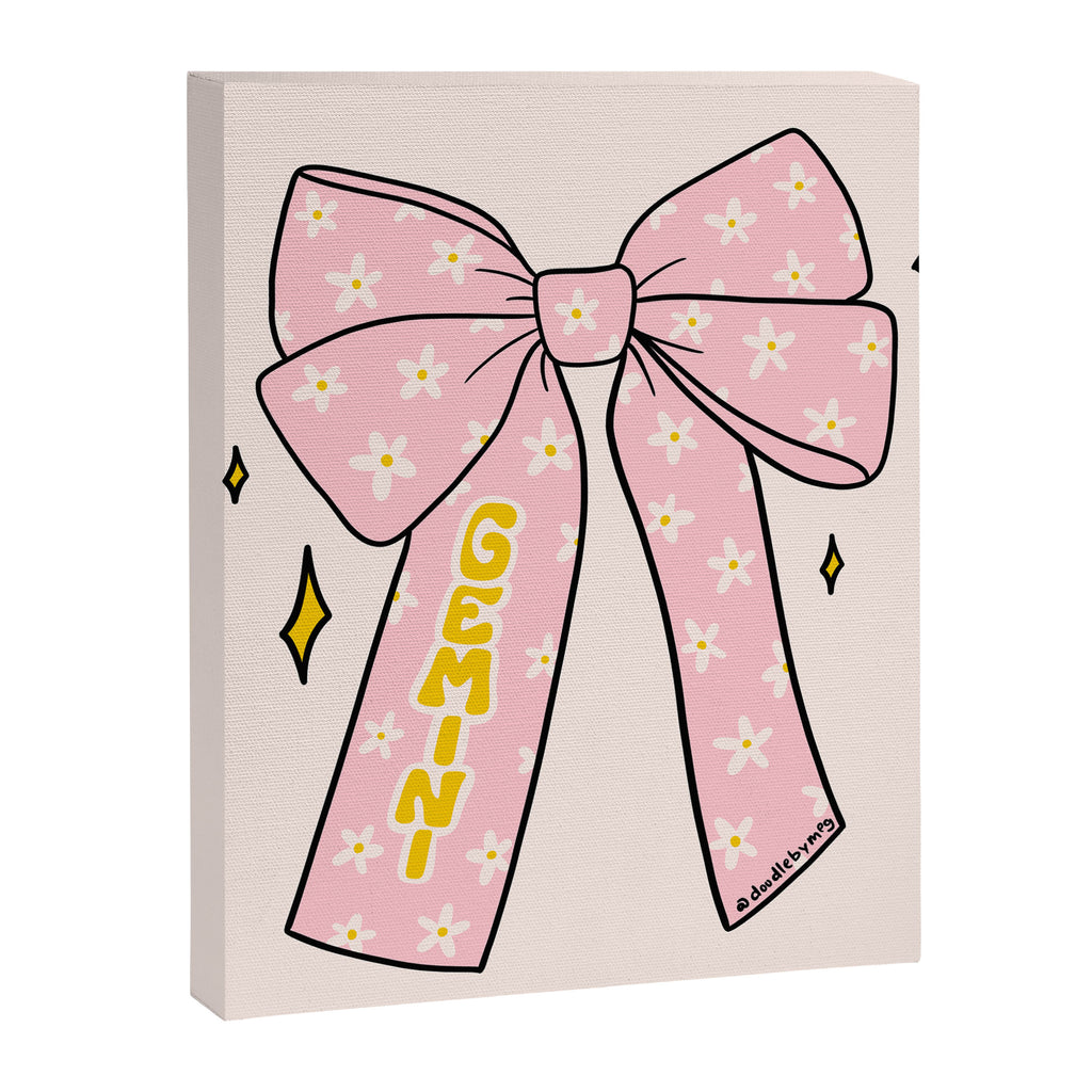Gemini Bow Canvas Print Gallery Image 8