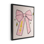 Gemini Bow Framed Canvas Print Gallery Image 2