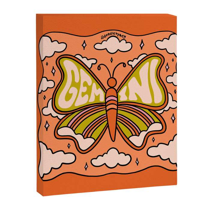 Gemini Butterfly Canvas Print Gallery Image 1