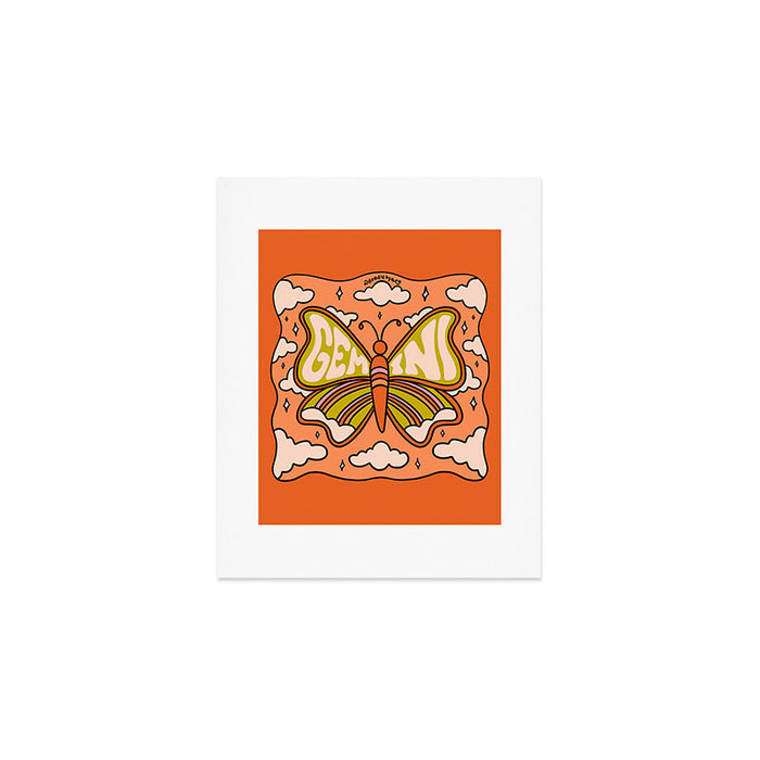 Gemini Butterfly Art Print Gallery Image 1