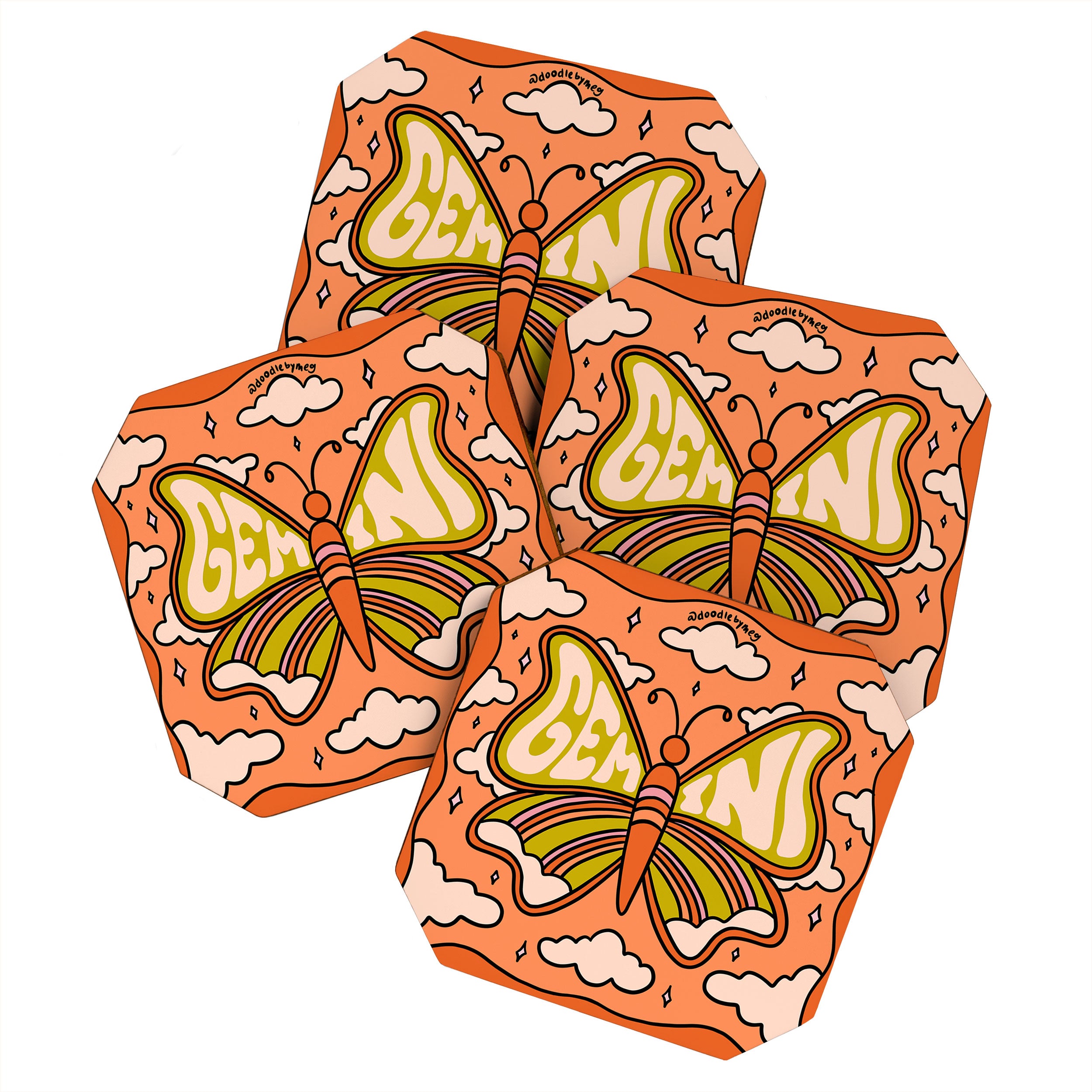 Gemini Butterfly Coaster Gallery Image 1