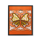 Gemini Butterfly Framed Canvas Print Gallery Image 8