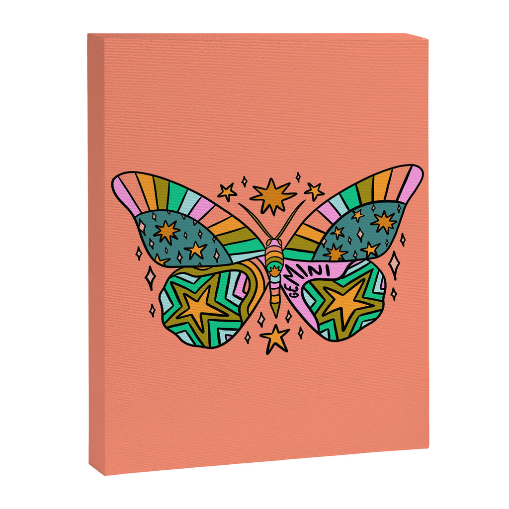 Gemini Butterfly Canvas Print Gallery Image 8