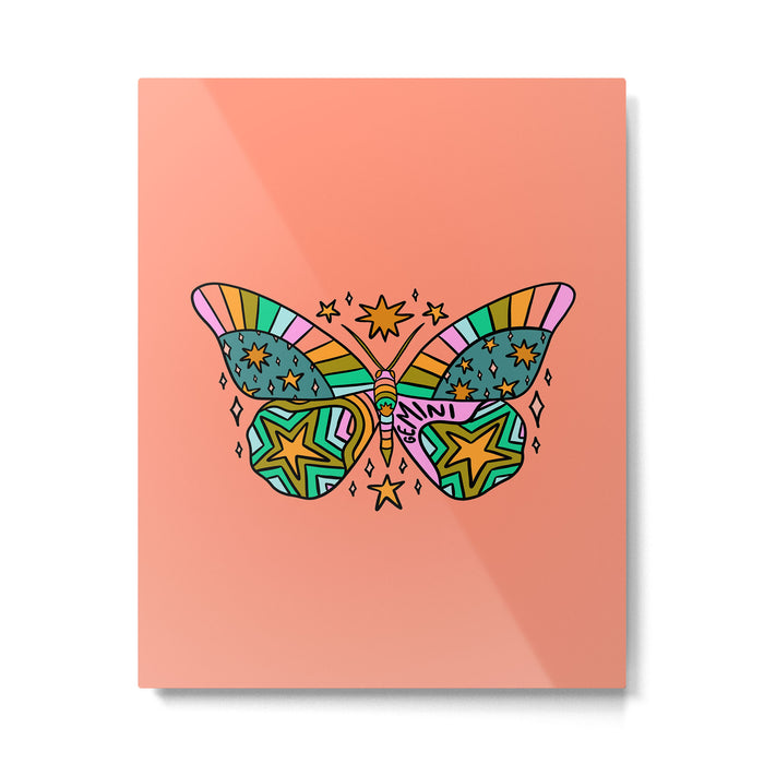 Gemini Butterfly Metal Print Gallery Image 1