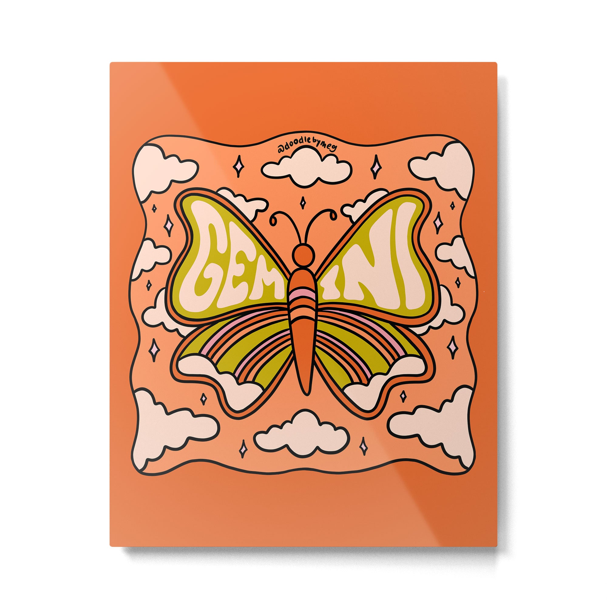 Gemini Butterfly Metal Print Gallery Image 6