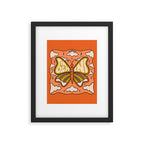 Gemini Butterfly Framed Art Print Gallery Image 4