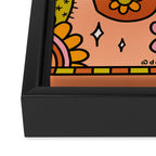 Gemini Cactus Framed Canvas Print Gallery Image 3