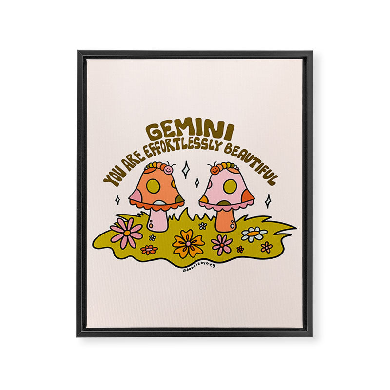 Gemini Caterpillar Framed Canvas Print Gallery Image 8