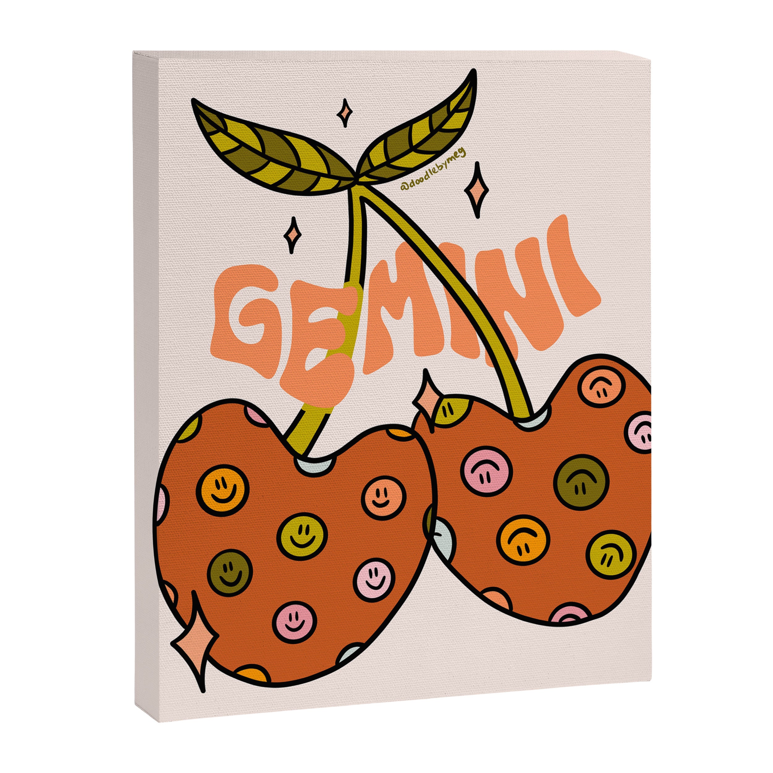 Gemini Cherries Canvas Print Gallery Image 8