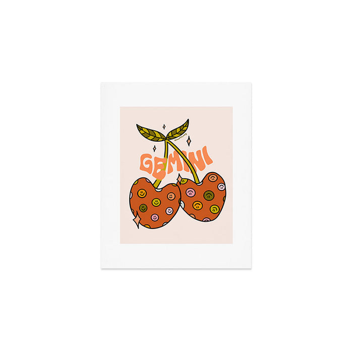 Gemini Cherries Art Print Gallery Image 1