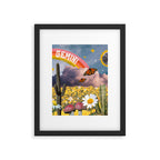 Gemini Collage Framed Art Print Gallery Image 6