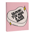Gemini Conversation Heart Canvas Print Gallery Image 8