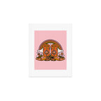 Gemini Cowboy Boots Art Print Gallery Image 1