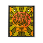 Gemini Crystal Ball Framed Canvas Print Gallery Image 8