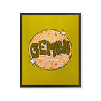 Gemini Disco Ball Framed Canvas Print Gallery Image 8