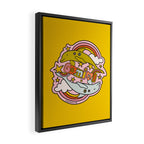 Gemini Dolphin Framed Canvas Print Gallery Image 2