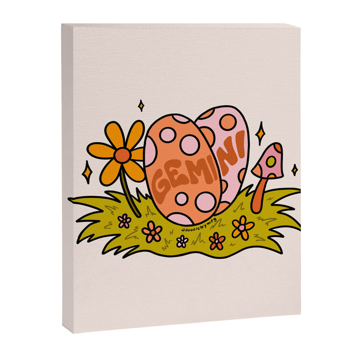 Gemini Easter Egg Canvas Print Gallery Image 1