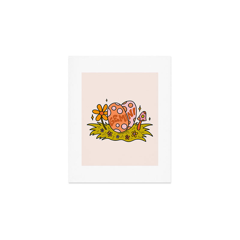 Gemini Easter Egg Art Print Gallery Image 1