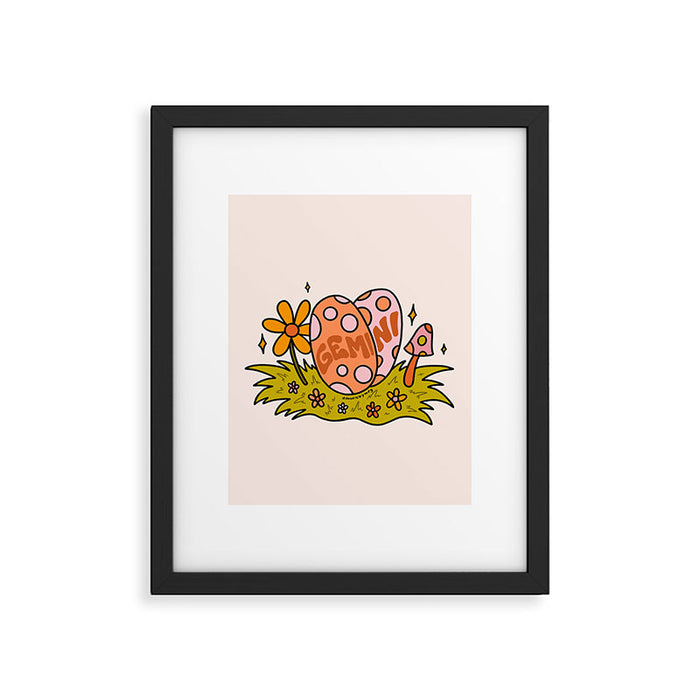 Gemini Easter Egg Framed Art Print Gallery Image 1