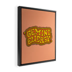 Gemini Energy Framed Canvas Print Gallery Image 2