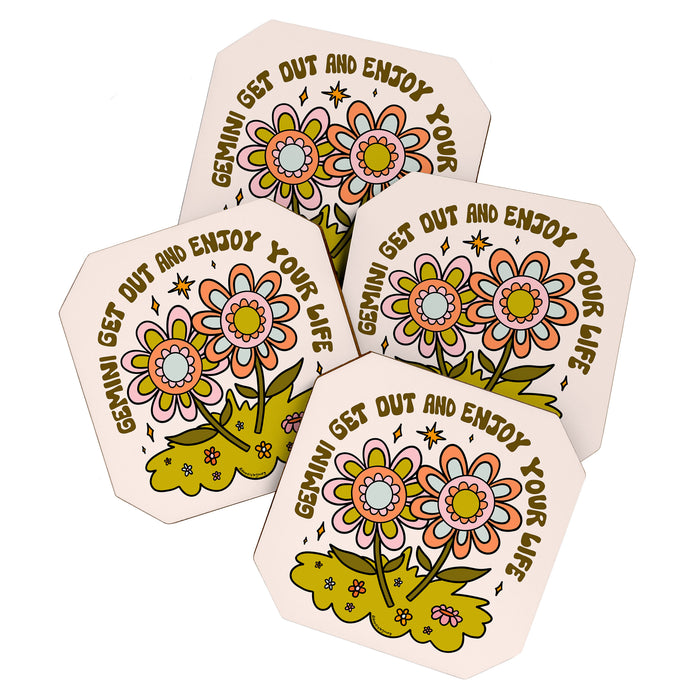 Gemini Flower Coaster Gallery Image 1