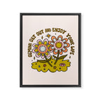 Gemini Flower Framed Canvas Print Gallery Image 8