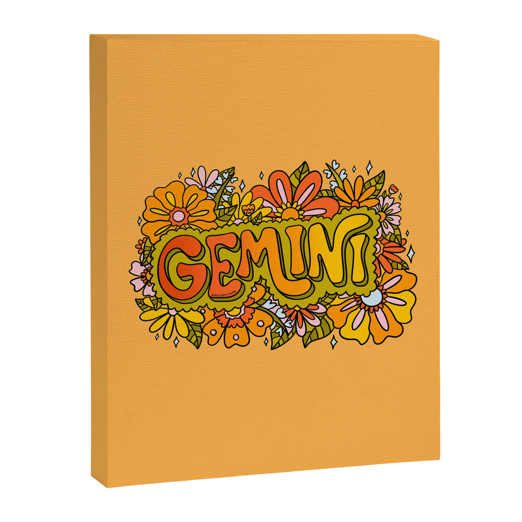 Gemini Flowers Canvas Print Gallery Image 8