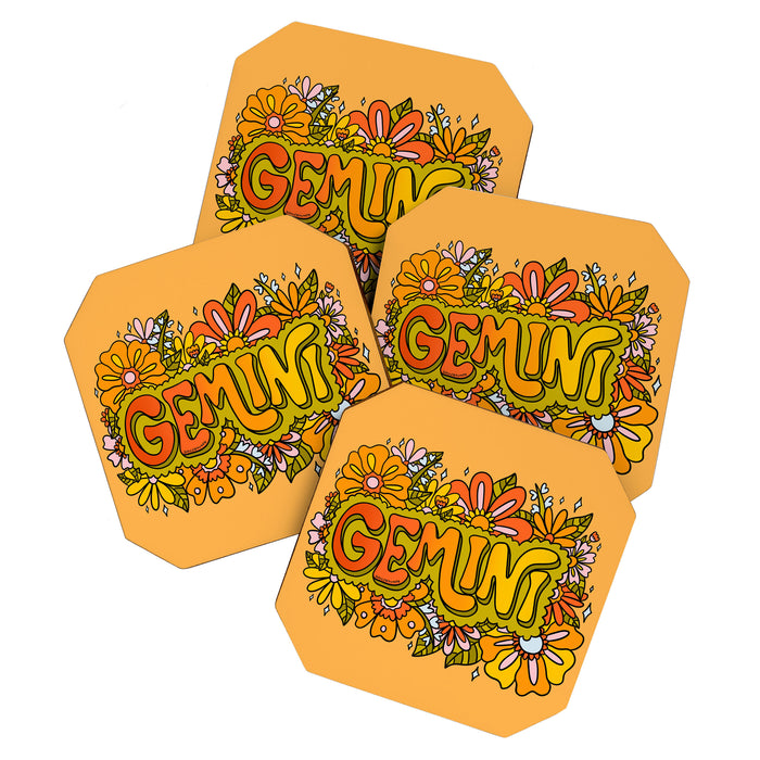 Gemini Flowers Coaster Gallery Image 1