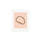 Gemini Friendship Bracelet Art Print Gallery Image 1