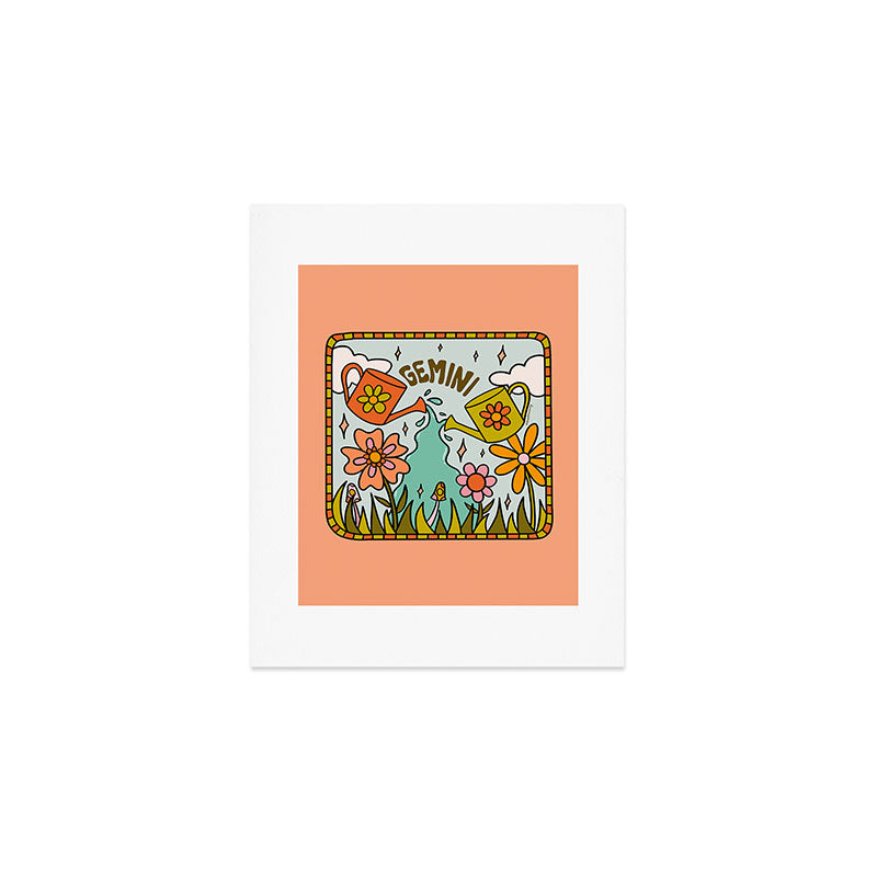 Gemini Garden Art Print Gallery Image 1