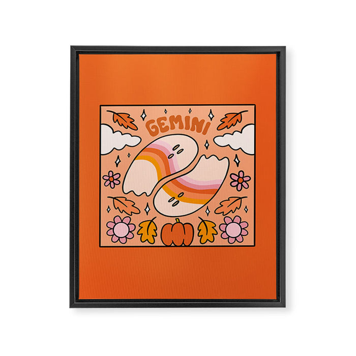 Gemini Ghost Framed Canvas Print Gallery Image 1