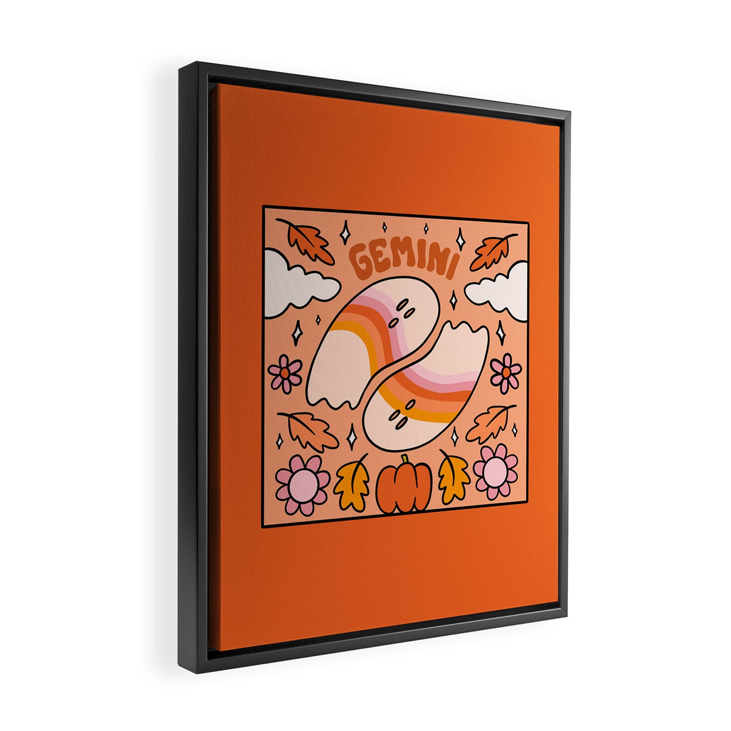 Gemini Ghost Framed Canvas Print Gallery Image 2