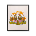 Gemini Gnome Framed Canvas Print Gallery Image 8