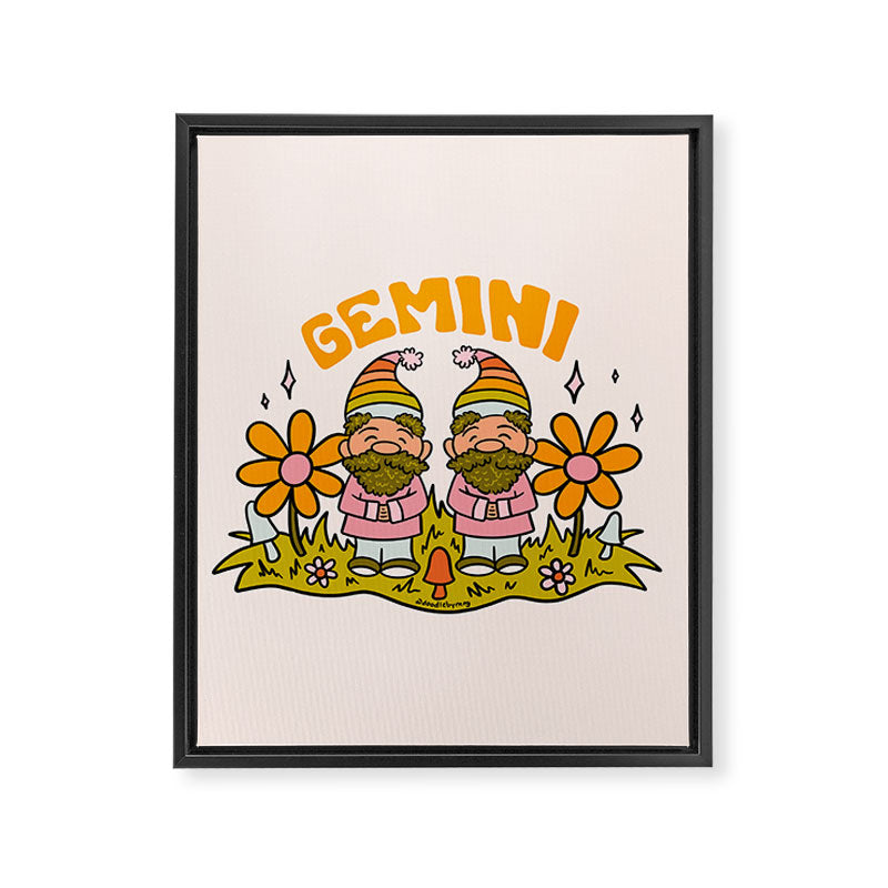 Gemini Gnome Framed Canvas Print Gallery Image 8