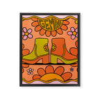 Gemini Groovy Boot Framed Canvas Print Gallery Image 8