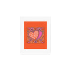 Gemini Heart Art Print Gallery Image 1