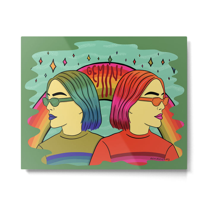 Gemini Metal Print Gallery Image 1