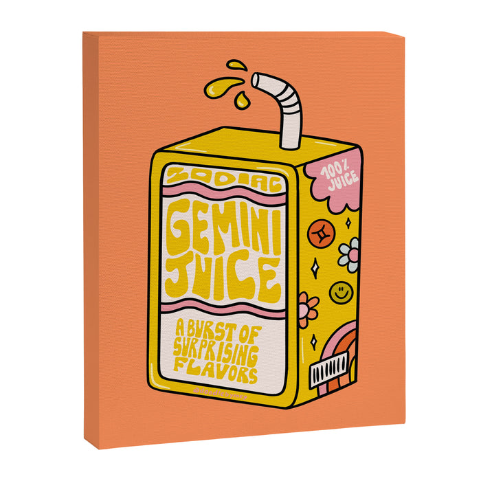 Gemini Juice Box Canvas Print Gallery Image 1