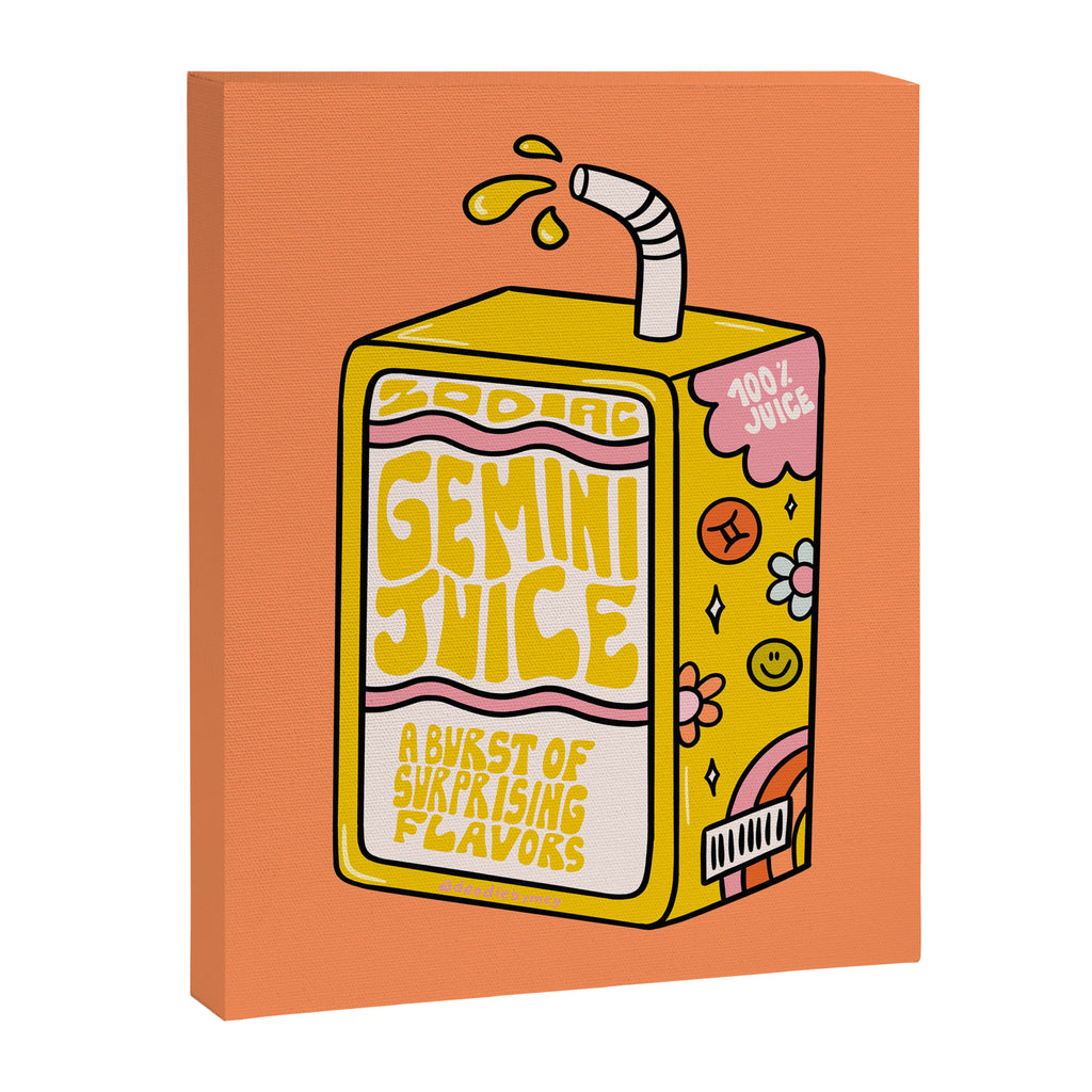 Gemini Juice Box Canvas Print Gallery Image 8
