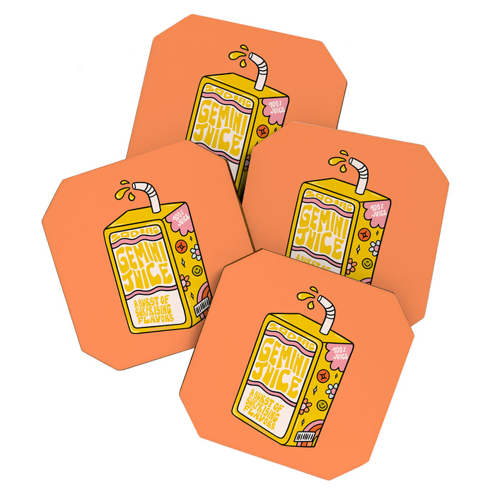 Gemini Juice Box Coaster Gallery Image 1