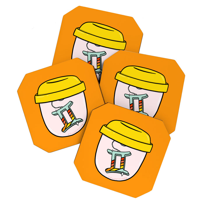 Gemini Keychain Coaster Gallery Image 1