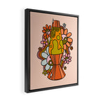 Gemini Lava Lamp Framed Canvas Print Gallery Image 2