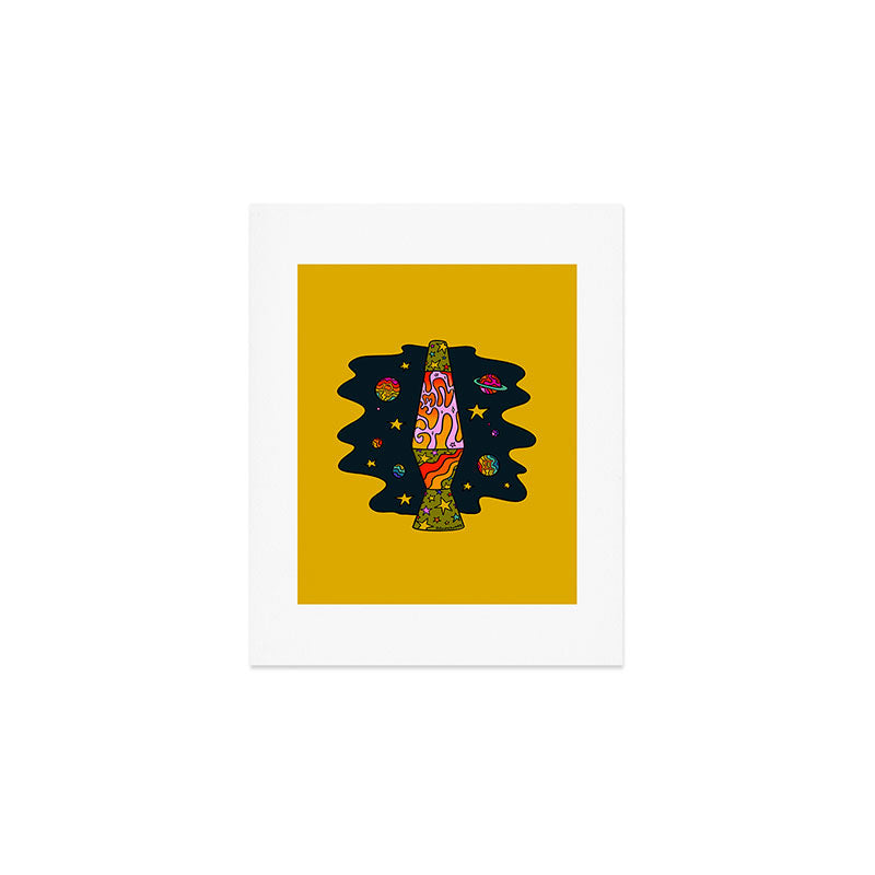 Gemini Lava Lamp Art Print Gallery Image 1