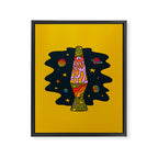 Gemini Lava Lamp Framed Canvas Print Gallery Image 8