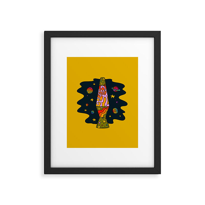 Gemini Lava Lamp Framed Art Print Gallery Image 6