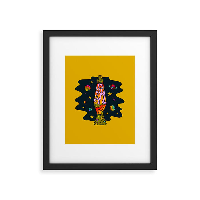 Gemini Lava Lamp Framed Art Print Gallery Image 1