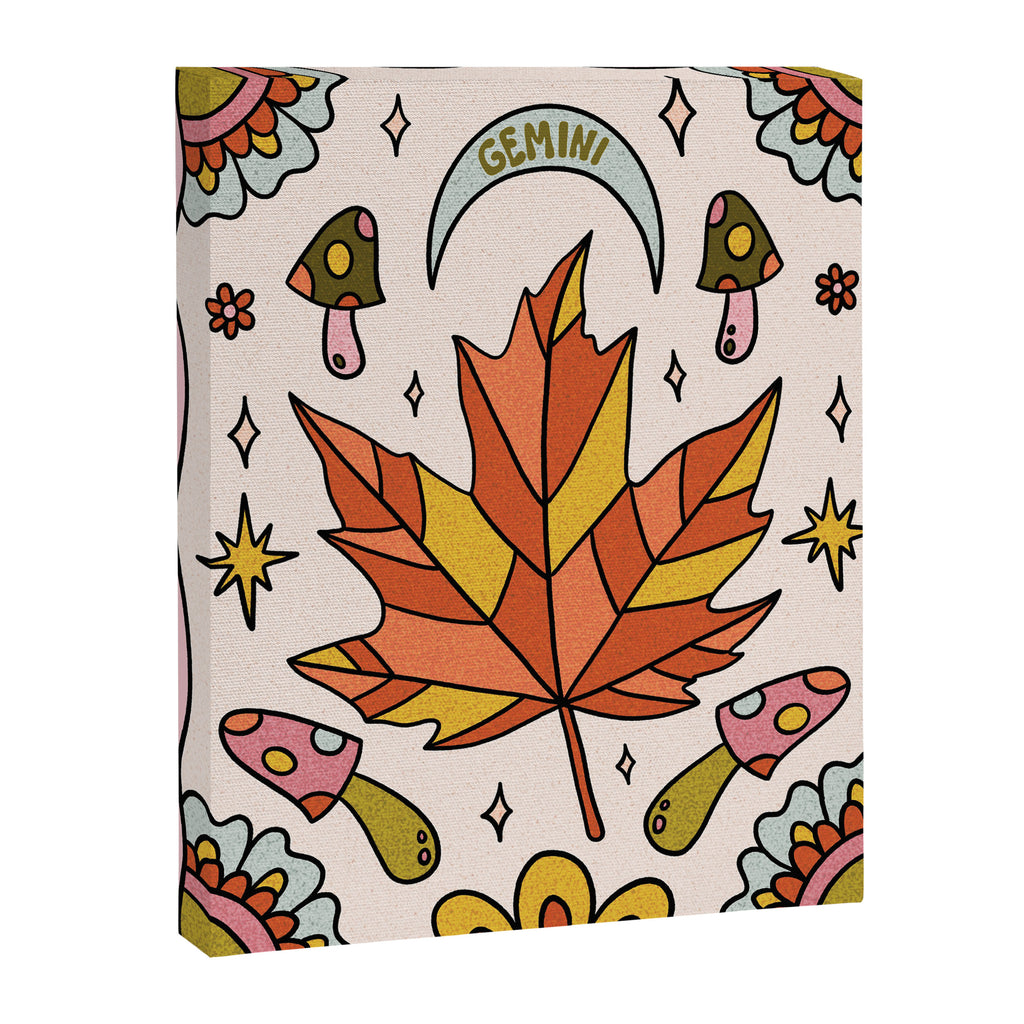 Gemini Leaf Canvas Print Gallery Image 8