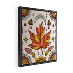 Gemini Leaf Framed Canvas Print Gallery Image 2