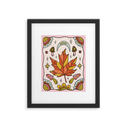 Gemini Leaf Framed Art Print Gallery Image 6